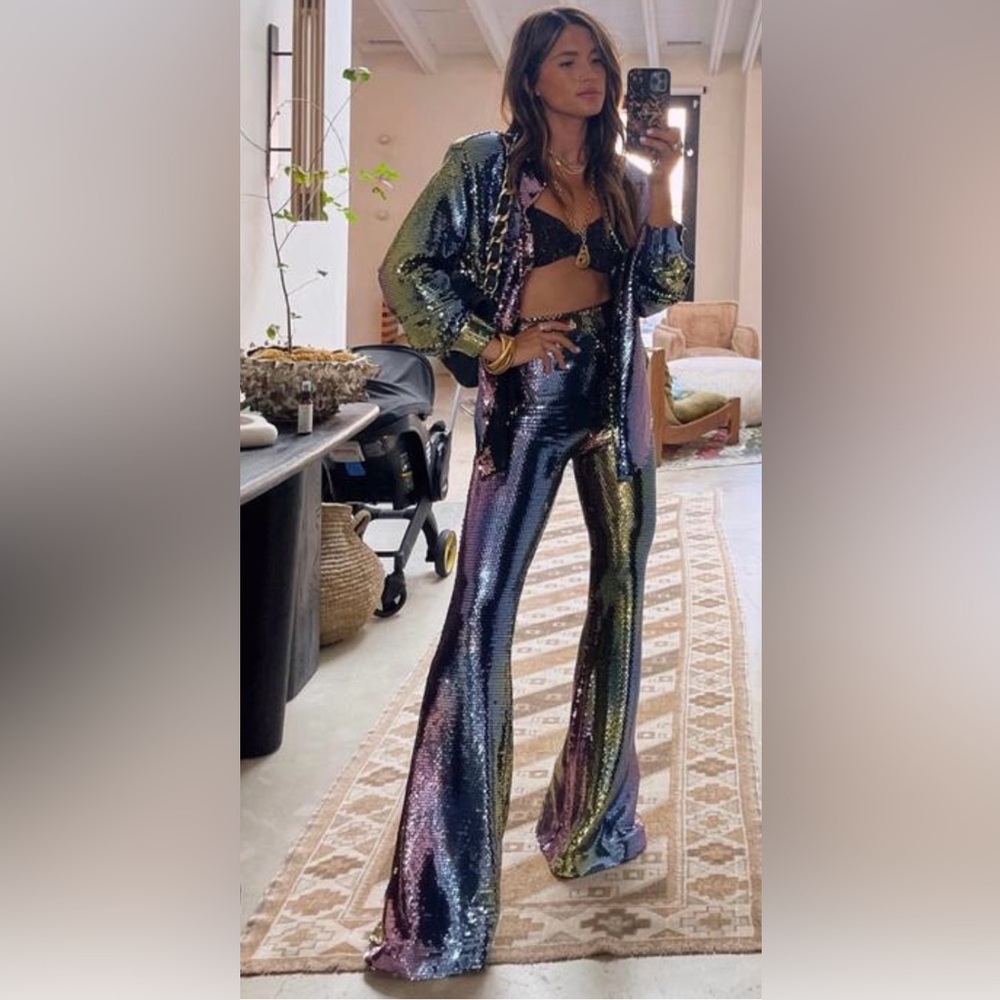 ILKYAZ OZEL sequin set